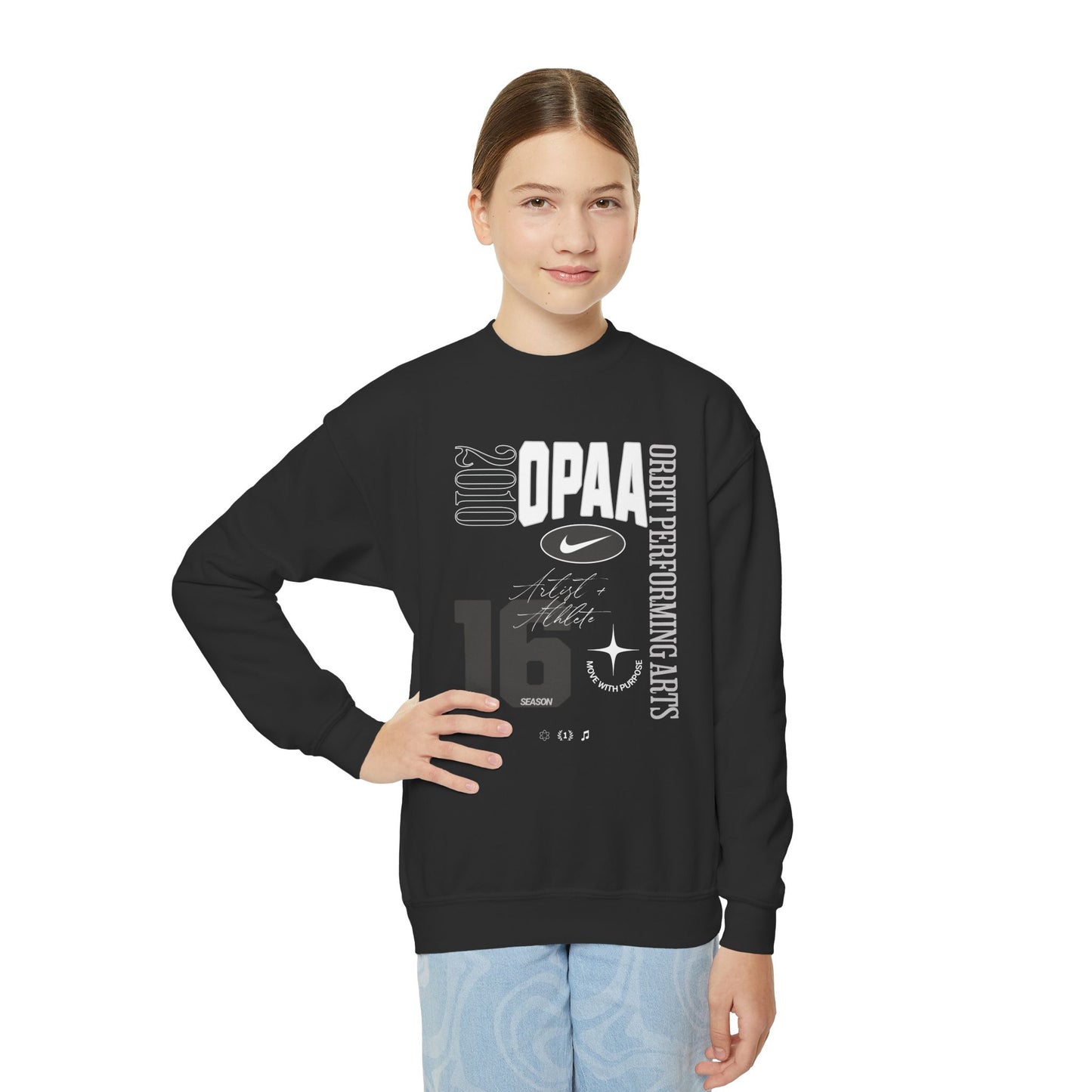 Youth Graphic Crewneck
